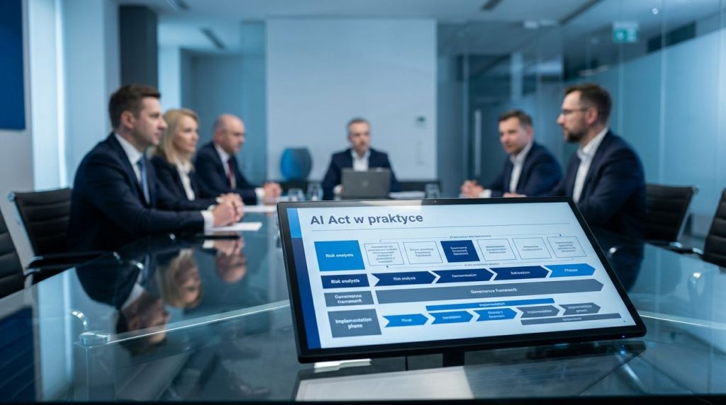 AI Act w praktyce jak przygotowac firme do wdrozenia sztucznej inteligencji AI Act w praktyce jak przygotowac firme do wdrozenia sztucznej inteligencji
