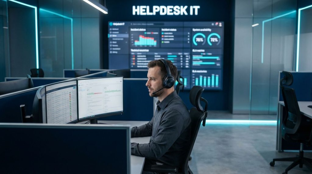 Helpdesk IT jako gwarancja ciaglosci dzialania firmy dlaczego to fundament opieki IT