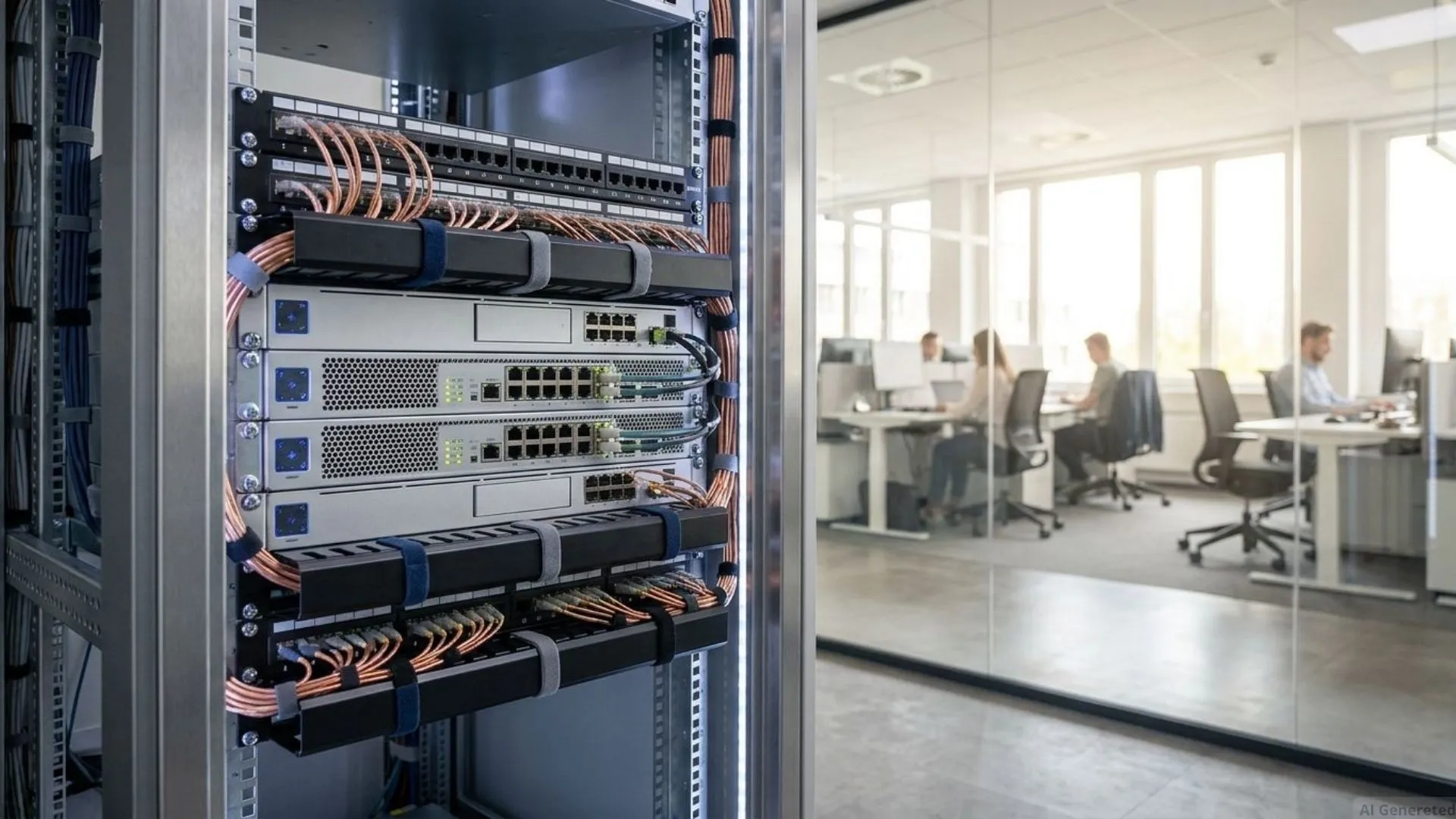 Wdrożenie klastra FortiGate High Availability (HA) z funkcjami UTM dla przedsiębiorstwa zatrudniającego 100 pracowników